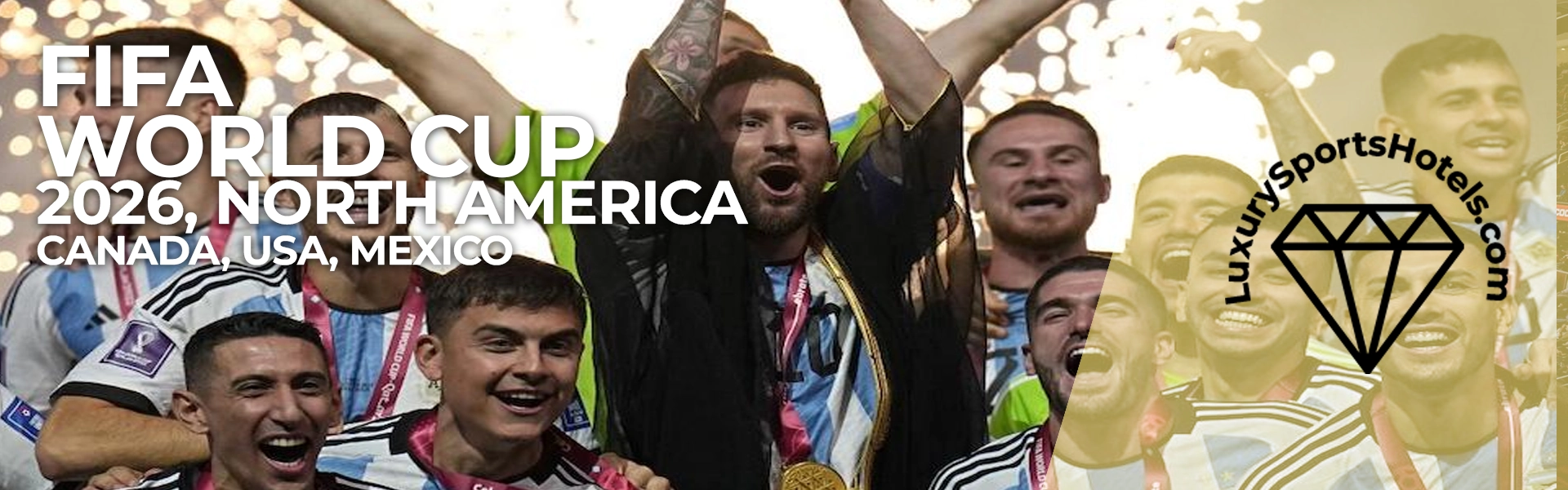 FIFA World Cup 2026 across USA, Canada, and Mexico — Luxury Sports Hotels